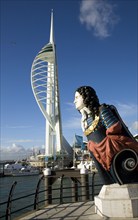 Spinnaker tower, Portsmouth, Hampshire, England, United Kingdom, Europe