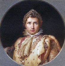 Napoleon Bonaparte 1769-1821, Emperor of the French From the book Gallery of Portraits, 1833,