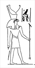 Horus, Horos, Hor, a major god in the early mythology of Ancient Egypt, god of the sky, the world,