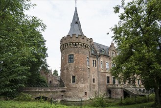 Moated castle, Schloss Paffendorf, Bergheim, Rhine-Erft district, North Rhine-Westphalia, Germany,