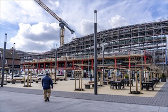 Modernisation of Duisburg Central Station, the platforms of the 13 tracks are being renewed, the