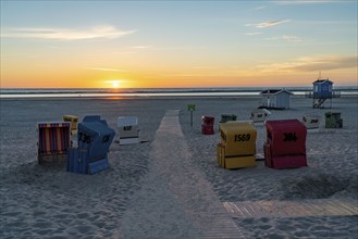 North Sea island of Langeoog, early summer, shortly after the first easing of the lockdown in the