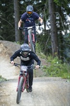 Bikepark Winterberg, on the Kappe mountain, 11 mountain bike downhill trails, in all levels of