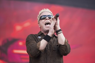 Bryan Dexter Holland, singer of The Offspring at the Copenhell Metal Festival at Kløverparken