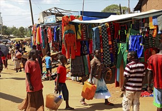 South Ethiopia, market in Jinka, market day, market scene, Ethiopia, Africa