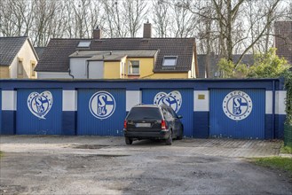 The Schalke Mile, Mile of Tradition, Kurt-Schumacher-Straße in Gelsenkirchen-Schalke,