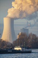 Cooling tower of the coal-fired power plant Duisburg-Walsum, operated by STEAG and EVN AG, 181