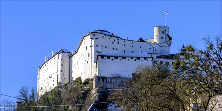 Hohensalzburg Fortress on the Festungsberg in Salzburg, Austria, Europe