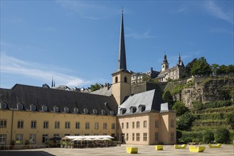 Neumünster Abbey, Luxembourg, Luxembourg City, Luxembourg, Europe