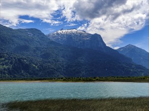 Lake All Saints, Lago Todos Los Santos, Llanquihue region, Chile, South America