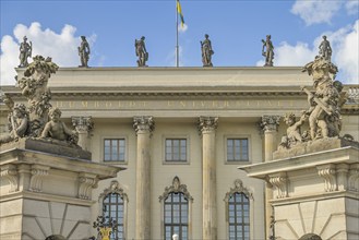 Main Building, Humboldt University, Unter den Linden, Mitte, Berlin, Germany, Europe