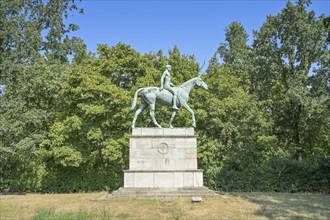 Equestrian Monument, Treskowallee, trotting track, Karlshorst, Lichtenberg, Berlin, Germany, Europe