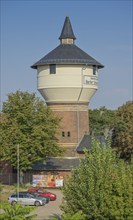 Water tower, Schöneweide railway depot, Treptow-Köpenick, Berlin, Germany, Europe