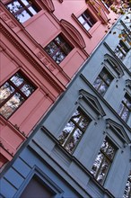 Renovated historic house facades in Berlin Prenzlauer Berg, Berlin, Germany, Europe