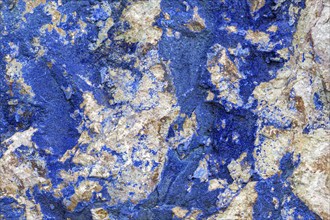 Azurite, Chessylite, soft, deep blue copper mineral