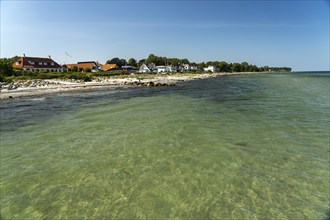 The beach at Nyborg, Denmark, Europe