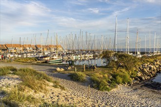 Klintholm Havn Marina, Mön Island, Denmark, Europe