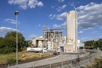 Kalkwerk Schaefer Kalk, plant for the production of lime, production plant at the quarry,