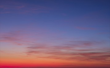 Beautiful dramatic scenic after sunset sky background after sunset