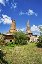 Historic lime kilns, Wriezen, Brandenburg, Germany, Europe