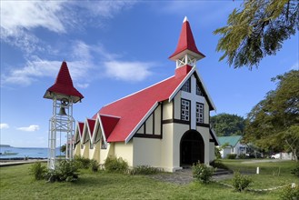 Excursion destination Photo motif for tourists Church of Notre-Dame Auxiliatrice de Cap Malheureux