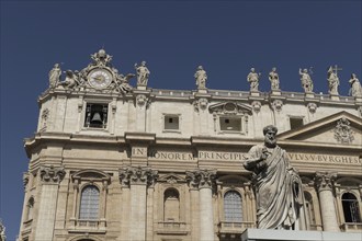 St Peter's Basilica, San Pietro in Vaticano, Basilica of St Peter in the Vatican, Rome, Italy,