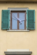 Window, ailing, knot, curtain, crisis, symbol, bankruptcy, property, real estate crisis, economic