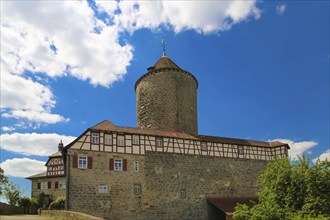 Reichenberg Castle, Staufer castle complex, hilltop castle, historical building, built between 1230