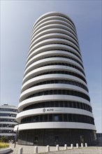 Alto Medienhafen office tower, Office Campus by SOP Architekten, Düsseldorf Media Harbour