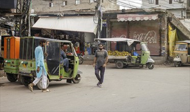 Street scene in Lahore, 22.08.2024. Photographed on behalf of the Federal Ministry for Economic