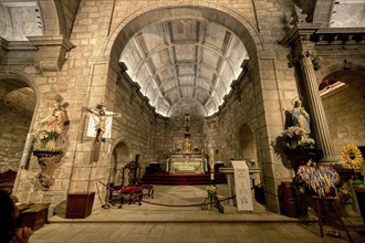 Saint Mary of the Angels Church, Main Altar, Ponte de Lima, Minho, Portugal, Europe