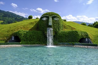 Giant and his Chambers of Wonder, Swarovski Crystal Worlds, Wattens, Inntal, Tyrol, Austria, Europe