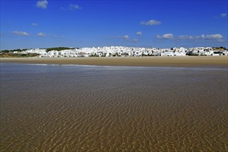 Sandy beach at Conil de la Frontera, Cadiz Province, Spain, Europe