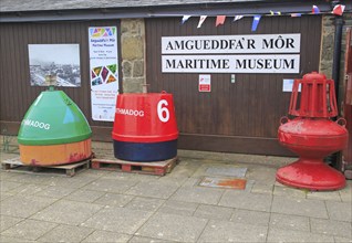 Maritime museum at Porthmadog, Gwynedd, north west Wales, UK