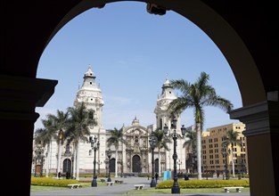 Cathedral of Lima or Cathedral Basilica of St John, Lima, Peru, South America