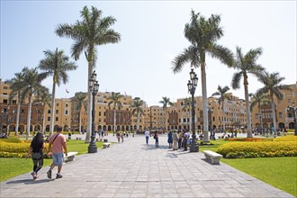 Plaza Major or Plaza de Armas, Lima, Peru, South America