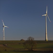 Wind turbines, wind farm, Bad Wünnenberg, Paderborn plateau, North Rhine-Westphalia, Germany,