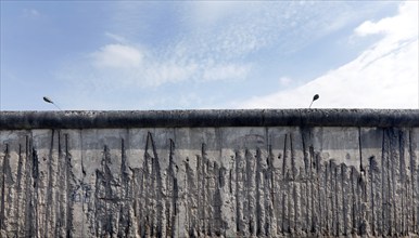 Remains of the Berlin Wall at Bernauer Strasse, 03.05.2019