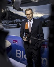 Christian Lindner (FDP), Federal Minister of Finance, photographed during his participation in the