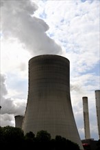 Niederaußem power plant, a base-load power plant operated by RWE PowerAG using lignite in