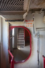 West Mineral, Kansas, A passage way inside Big Brutus, the world's largest electric shovel. The