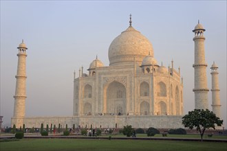 Taj Mahal, built by the Grand Mogul Shah Jahan in memory of his principal woman Mumtaz Mahal, who