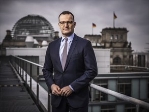 Jens Spahn (Member of the Bundestag, CDU) on 21 February 2024 at the Jakob-Kaiser-Haus at the