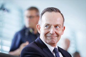 Volker Wissing, Federal Minister of Transport and Digitalisation, pictured at the start of a