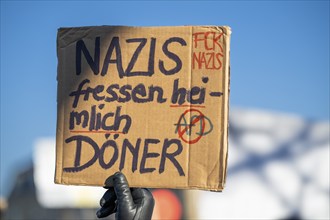 Pictures taken during the demonstration Haltung zeigen! against Nazi deportation plans of the AfD