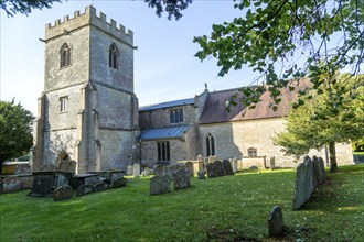 Village parish church of the Holy Cross, Chiseldon, Wiltshire, England, UK