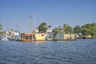 Züblin Marina, Havel, Hakenfelde, Spandau, Berlin, Germany, Europe