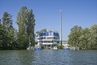 Water Police West, Mertensstraße, Havel, Hakenfelde, Spandau, Berlin, Germany, Europe