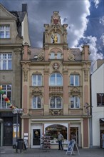 Residential building with baroque-style stone façade, 1887, Bad Kissingen, Lower Franconia,