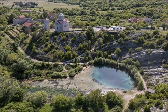 Blue Eye, River Cetina, Cetina, Dalmatia, Croatia, Europe